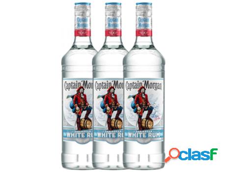 Rum CAPTAIN MORGAN Captain Morgan Blanco (1 L - 3 unidades)