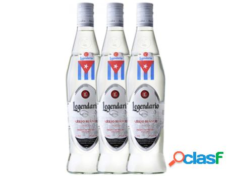 Rum LEGENDARIO Legendario Añejo Blanco (0.7 L - 3 unidades)