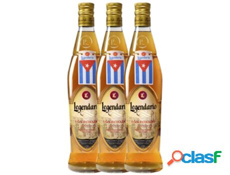 Rum LEGENDARIO Legendario Dorado (0.7 L - 3 unidades)