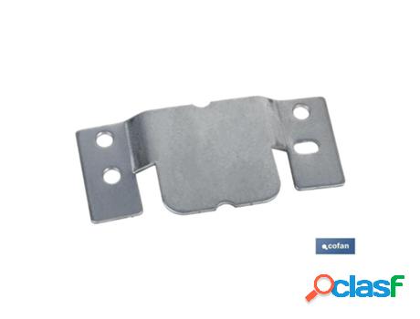 Set 2 uds chapa anclaje zincada 100 x 47 mm venta unitaria