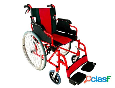 Silla de Ruedas Plegable MOBICLINIC Sistema de Frenado Doble