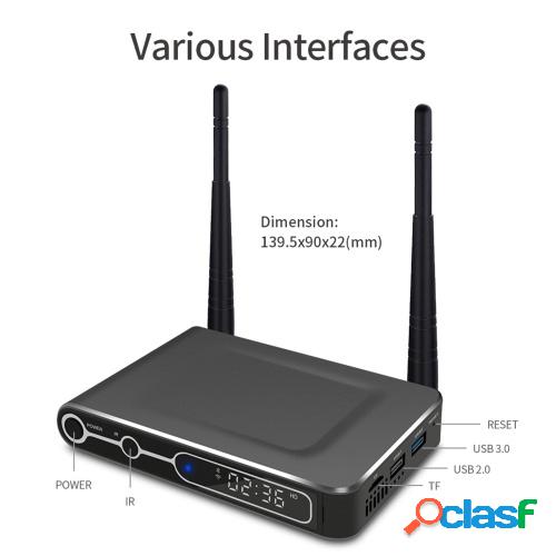 Smart Android 9.0 TV Box S922X Cortex-A73 + A53 4GB / 32GB