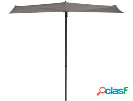 Sombrilla MADISON Sun Wave (Gris - Poliéster - 270x150 cm)