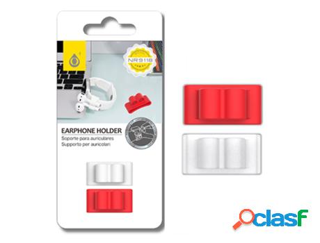 Soporte Smartwatch Para Airpods Nr9118 ONEPLUS Rojo +