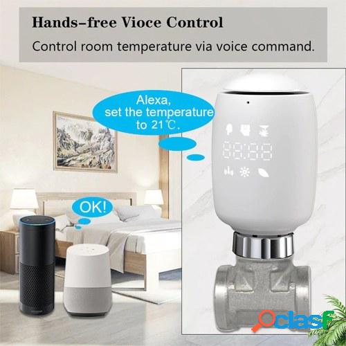 TUYA Zigbee TRV Válvula de radiador inteligente Termostato