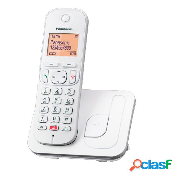 Teléfono PANASONIC KX-TGC250SPW DECT Blanco
