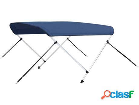 Toldo VIDAXL Bimini Azul (150 x 120 x 110 cm)
