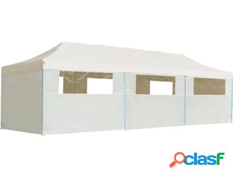 Toldo VIDAXL Fiesta Pop-Up (Beige - Tela - 900x300x315 cm)