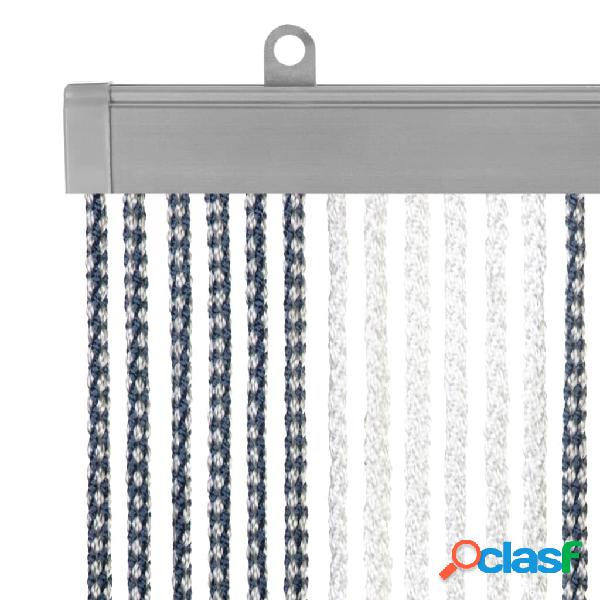 Travellife Cortina antimoscas para puerta Korda azul y