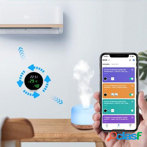 Tuya Wifi Temperatura Humedad Sensores APLICACIÓN Control