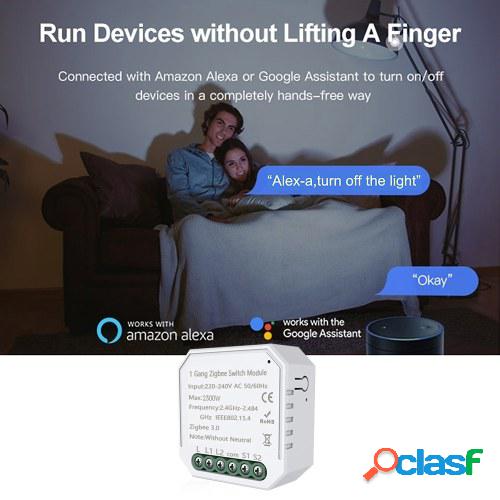 Tuya Zigbee DIY interruptor inteligente de una vía