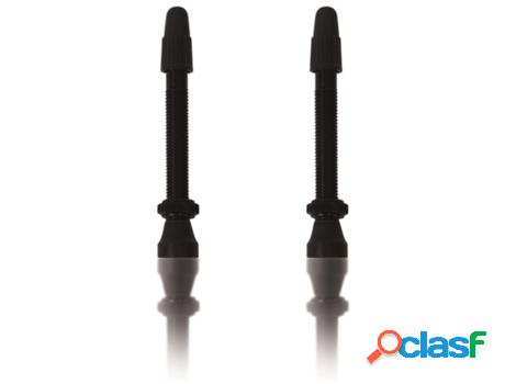 Valvula VITTORIA Tubeless Alu. Neg. 80 Pcs (Negro)