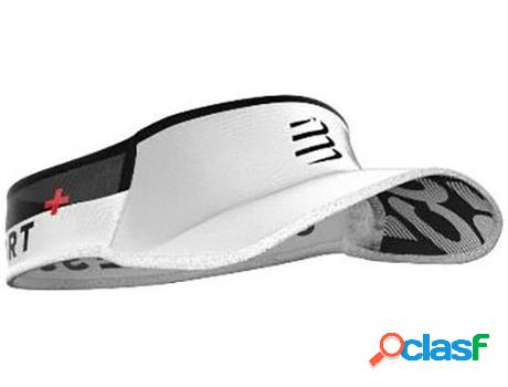 Visera COMPRESSPORT Vi Ultralight Blanca Azul