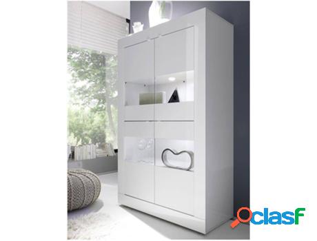 Vitrina VENTE UNIQUE Comete (Aglomerado - Blanco -