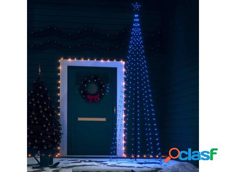 Árbol de Navidad VIDAXL Cono con 330 luces LED (Azul -