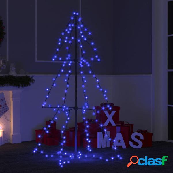 vidaXL Cono árbol de Navidad de 160 LED interior y exterior
