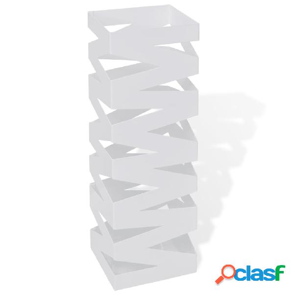 vidaXL Paragüero soporte para bastones de acero 48,5 cm