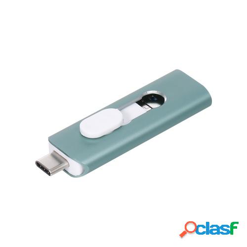 yvonne Y15D USB2.0 U Disco Telescópico 32GB USB Tipo-C
