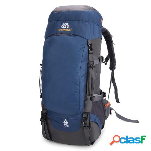 65L Mochila de senderismo Impermeable Mochila de viaje