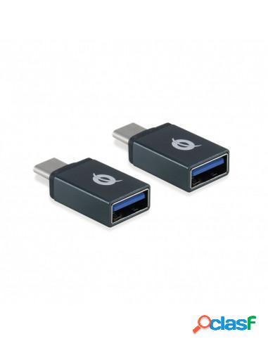 ADAPTADOR CONCEPTRONIC OTG USB-C MACHO / USB 3.0 HEMBRA PACK
