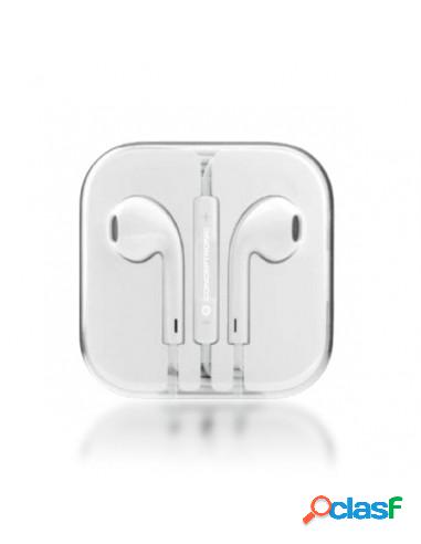 AURICULAR + MIC CONCEPTRONIC INTRAUDITIVO EARBUDS WHITE