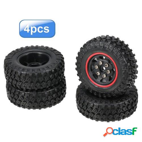 AUSTAR 4PCS RC Neumáticos 48 * 18 mm Neumático de goma