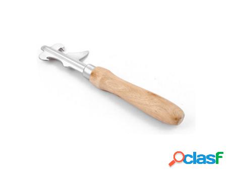 Abrelatas Wooow Madera Acero Inoxidable (19 Cm)