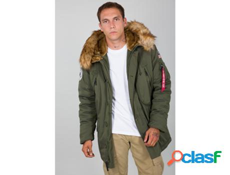 Abrigo ALPHA INDUSTRIES Hombre (Multicolor - XL)
