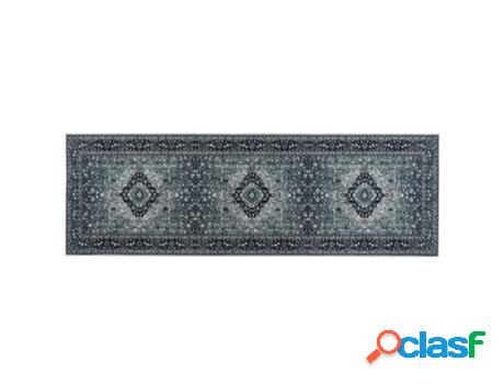 Alfombra BELIANI Vadkadam (Poliéster - Gris - 80 x 240)
