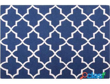 Alfombra Silvan (Azul - Lana -140x200x1 cm)