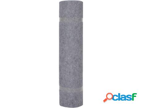 Alfombra VIDAXL Estriada para Eventos (Gris - 120 x 1500 cm