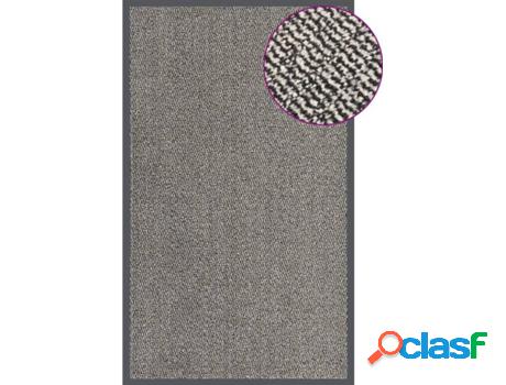 Alfombra VIDAXL Felpudo Copetudo (Castaño Claro - 90 x 150