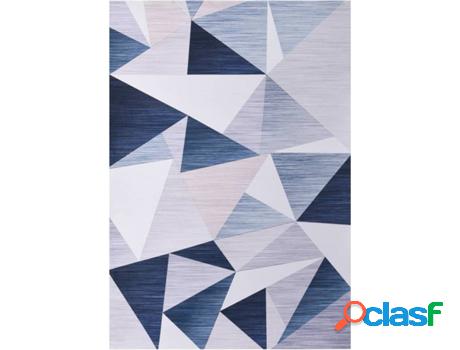 Alfombra VIDAXL Geométrico Rectangular (Multicolor -