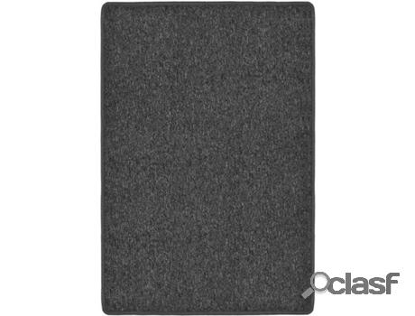 Alfombra VIDAXL Liso Rectangular (Gris - 160x230 cm -