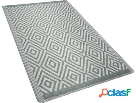Alfombra de Exterior Sikar (Verde - Polipropileno