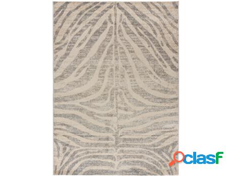 Alfombra vintage ATTICGO (Sara - Plata - 80x150 cm)