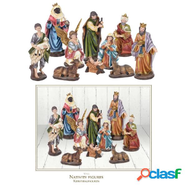 Ambiance Juego de 10 figuras de portal de belén