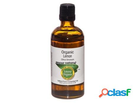 Amour Natural Organic Lemon Essential Oil 100ml