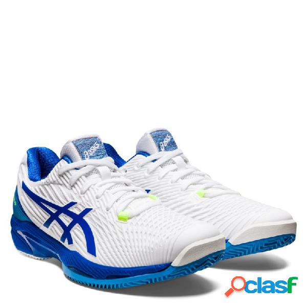 Asics solution speed ff 2 clay white tuna blue 44,5