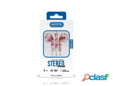 Auriculares Con Cable ACCETEL Ep1704 (Lila)