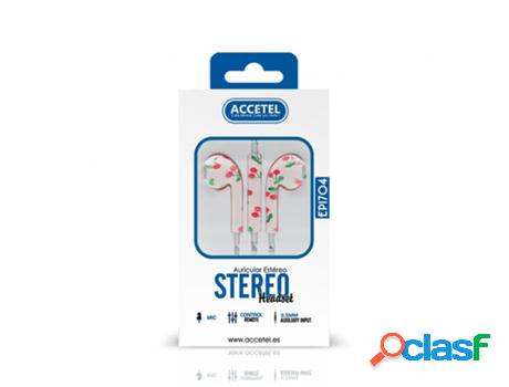 Auriculares Con Cable ACCETEL Ep1704 (Rosa)