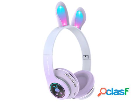 Auriculares Rabbit Ear Bluetooth SKYHE Pm-08 (Lila)