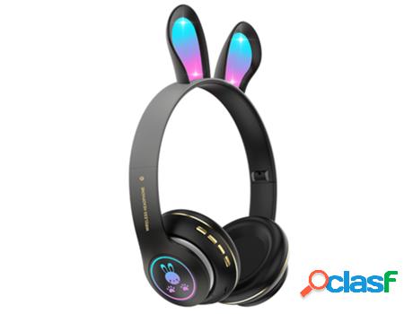 Auriculares Rabbit Ear Bluetooth SKYHE Pm-08 (Negro)