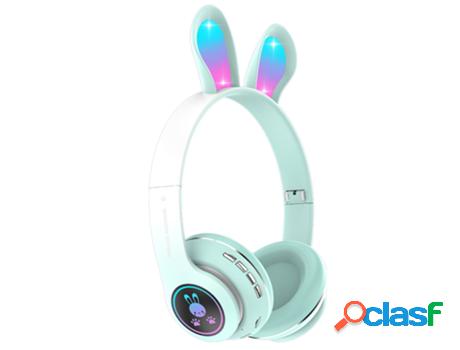 Auriculares Rabbit Ear Bluetooth SKYHE Pm-08 (Verde)
