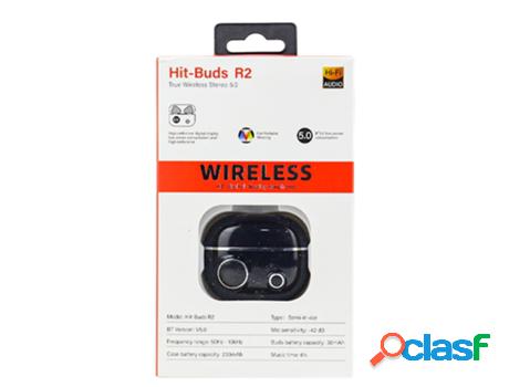 Auriculares Wireless S/ Fio Para Telemóveis, Hi-Fi R2