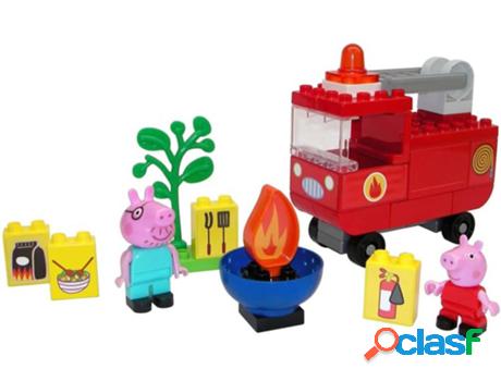 Blocs de Construcción BIG camión de bomberos Bloxx Peppa