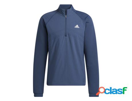Blusa con Fecho de Correr 1/4 Adidas Statement (Tam: XS)
