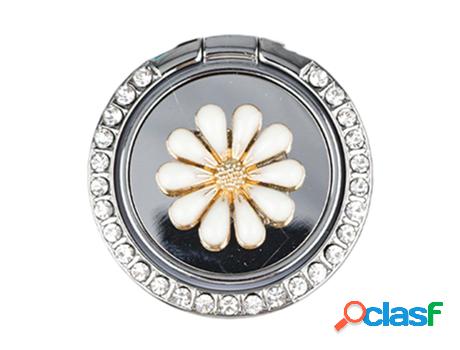 Botón Pop Con Anillo Trasero GANDY Best360 Plata Orquídea