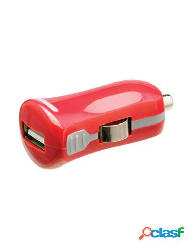 CARGADOR USB HT 5V 2.1A RED PARA COCHE