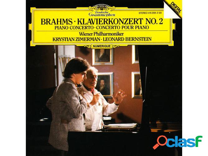 CD Brahms " Krystian Zimerman " Wiener Philharmoniker "